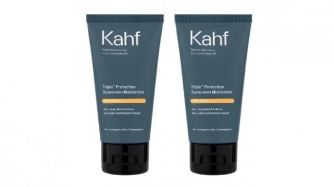 Kahf Triple Protection Sunscreen Moisturizer SPF 30 (Shopee)