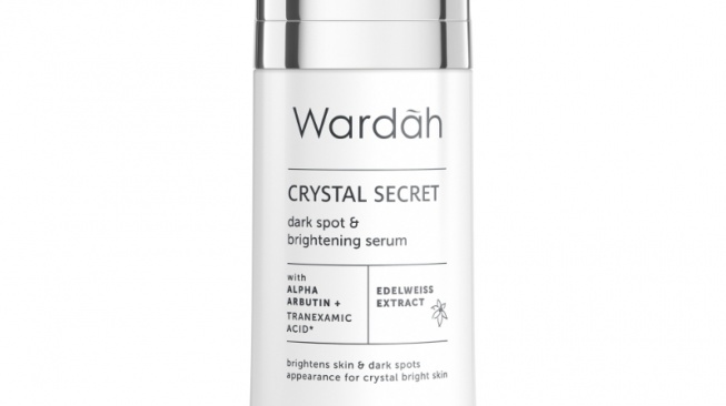 Wardah Crystal Secret 3% Tranexamid Complex alfa-Arbutin Dark Spot Corrector Serum