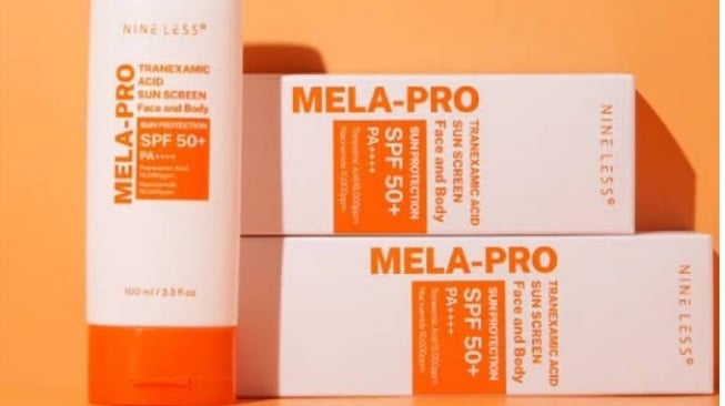 Nineless Mela-Pro Tranexamic Acid Sunscreen for Face and Body SPF 50 PA++++