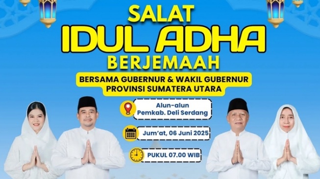 Gubernur Bobby Nasution Bakal Laksanakan Salat Idul Adha di Deli Serdang