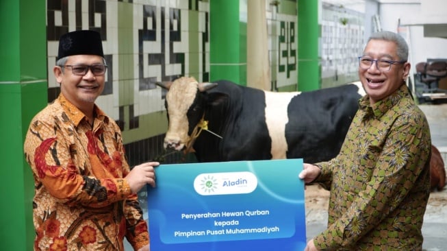 Bank Aladin Syariah Salurkan Hewan Kurban melalui PP Muhammadiyah