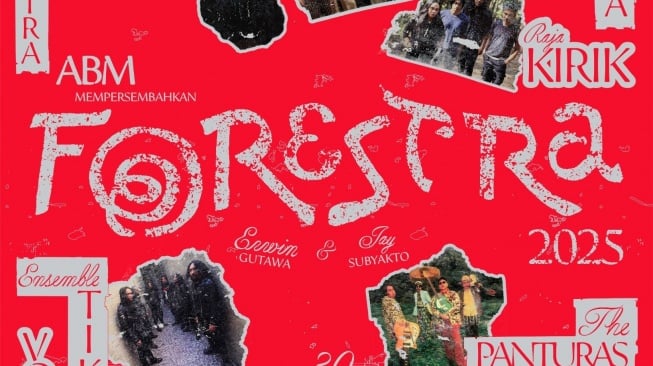 Forestra 2025 Hadirkan Bernadya hingga The Sigit, Siap Kolaborasi dengan Erwin Gutawa