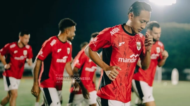 Ada 10 pemain Liga 1 yang masuk ke dalam skuad timnas Indonesia vs China. (Kita Garuda)