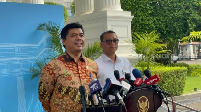 Wakil Menteri Sekretaris Negara Juri Ardiantoro. (Suara.com/Novian)