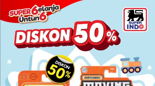 Promo Superindo Hari Ini 6 Juni 2025, Ada Diskon 50 Persen untuk Barang Ini