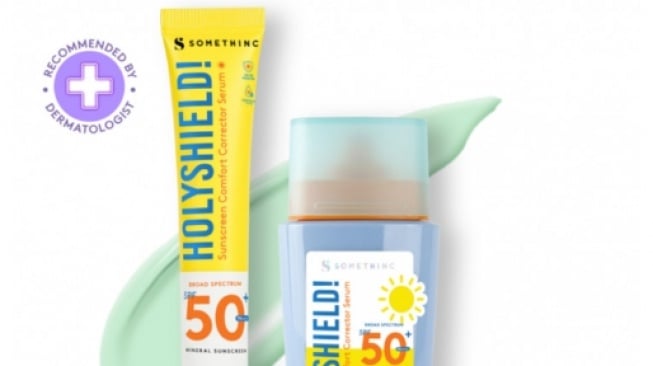 Holyshield! Sunscreen Comfort Corrector Serum SPF 50+ PA++++. [somethinc]