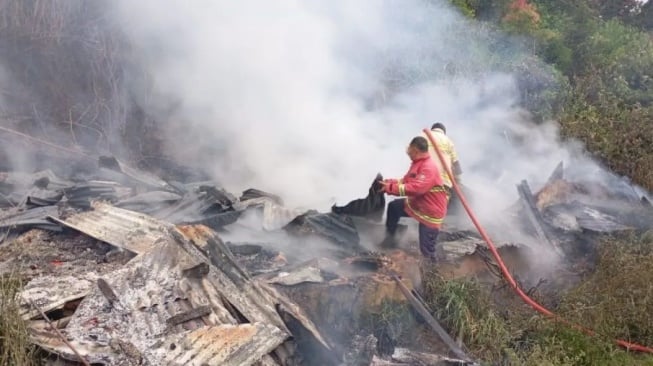 Tragis! Petani di Agam Tewas Terjebak dalam Kebakaran Rumah Jelang Idul Adha 2025