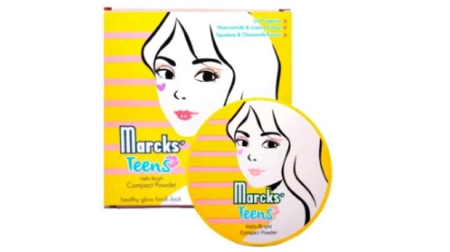 Marcks' Teens Compact Powder.