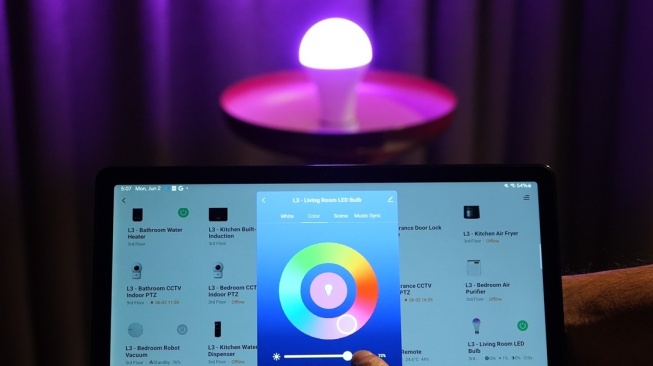 Ilustrasi Smart Home. (dok. Modena)