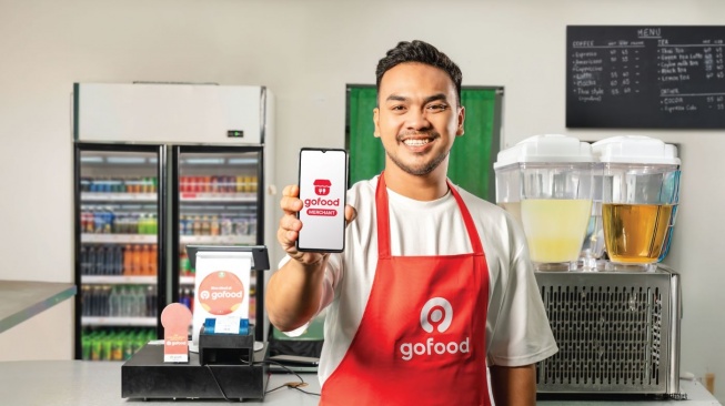 Aplikasi GoFood Merchant. [Gojek]