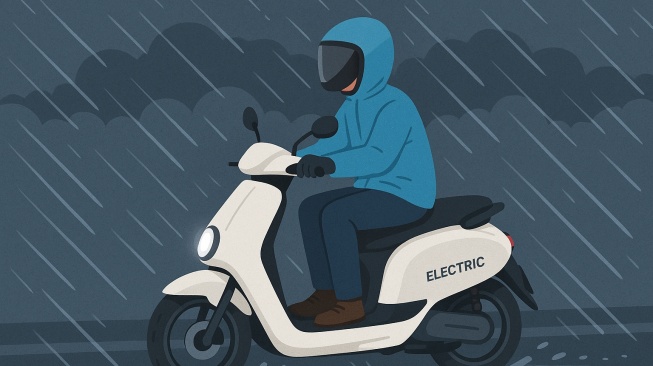 Ilustrasi Motor Listrik. [ChatGPT]