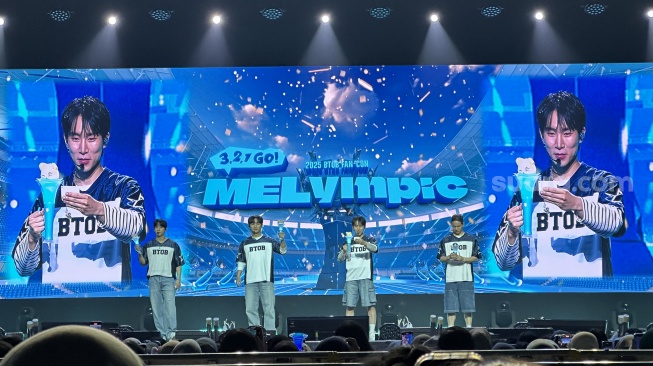 BTOB Jadi Atlet Sehari di Jakarta, Fancon MELympic Pecah Banget!