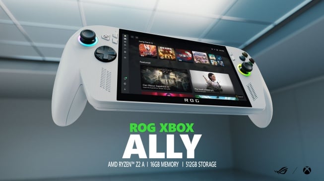 Asus ROG Xbox Ally. [Dok. Microsoft]