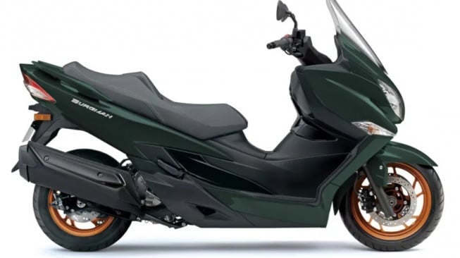 Suzuki Burgman 400. (Visordown)