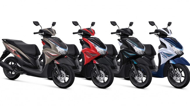 PT Yamaha Indonesia Motor Manufacturing (YIMM) menghadirkan warna dan grafis baru pada Yamaha FreeGo 125. (Foto: Yamaha Indonesia)