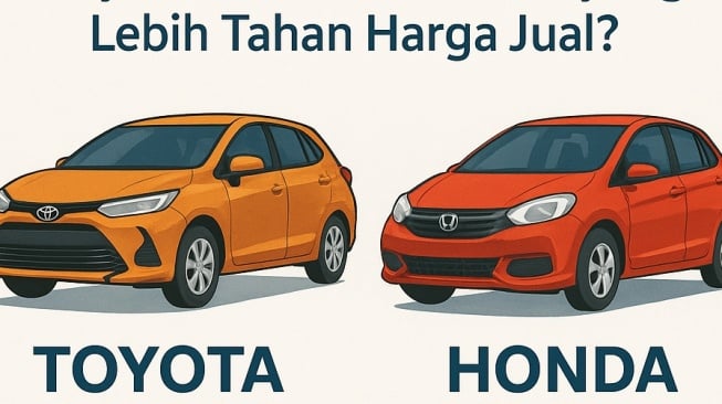 Toyota vs Honda, Mana Mobil Bekas yang Lebih Menguntungkan untuk Dijual?