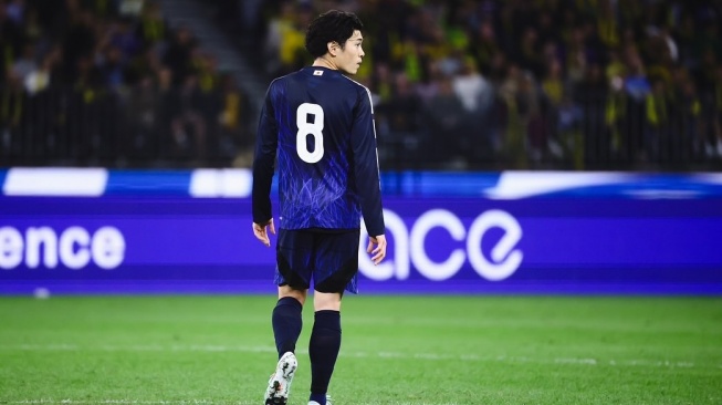Pemain Jepang Incar Cetak Gol Debut Lawan Timnas Indonesia