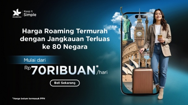 Sambut Liburan Sekolah: XL PRIORITAS Tawarkan Kuota Internet Hingga 300GB & Roaming di 80+ Negara