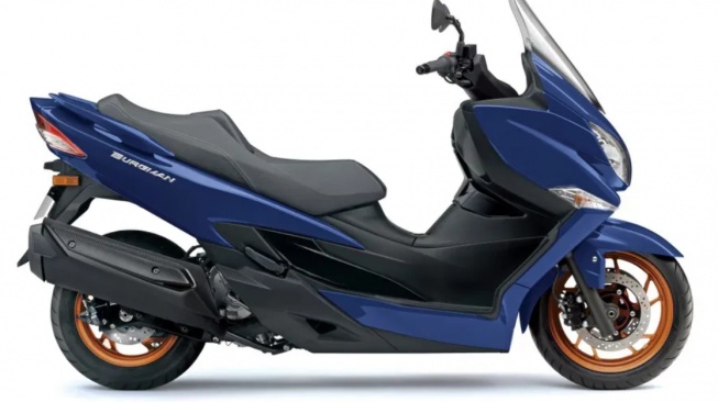 Suzuki Burgman 400. (Visordown)