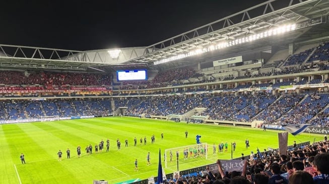 Profil Stadion Suita City, Venue Jepang vs Timnas Indonesia. [Dok. IG@/irfc9999]