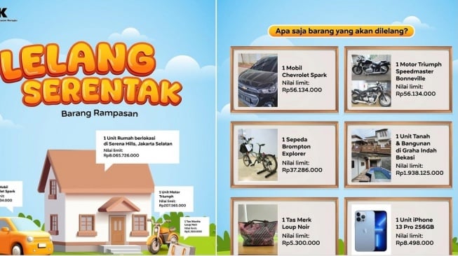 KPK Lelang iPhone dan Sepeda Brompton Harga Miring, Berminat?