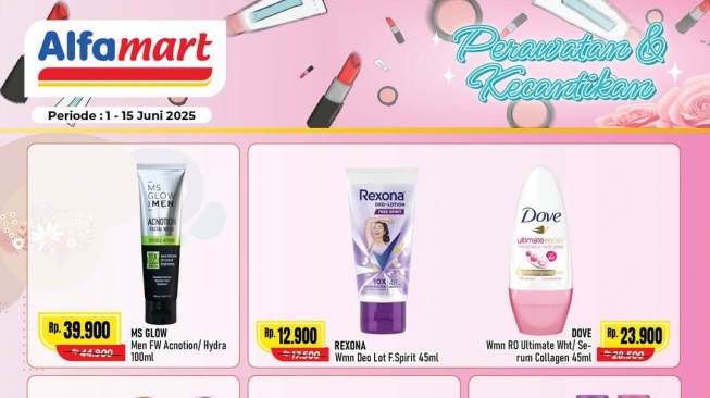 Promo Alfamart Hari Ini Spesial Produk Perawatan: Diskon Parfum Mulai Rp30 Ribuan