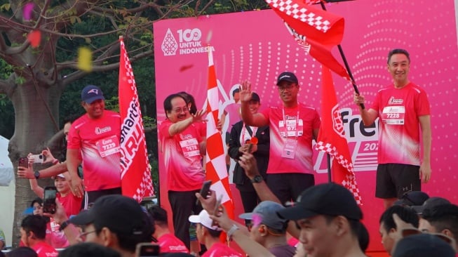 Smartfren Run 2025 Sulap GBK Jadi Festival Budaya dan Gaya Hidup Sehat