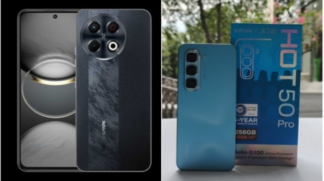 Adu Tecno Spark 30 Pro vs Infinix Hot 50 Pro: HP Rp2 Jutaan Mana yang Paling Oke?