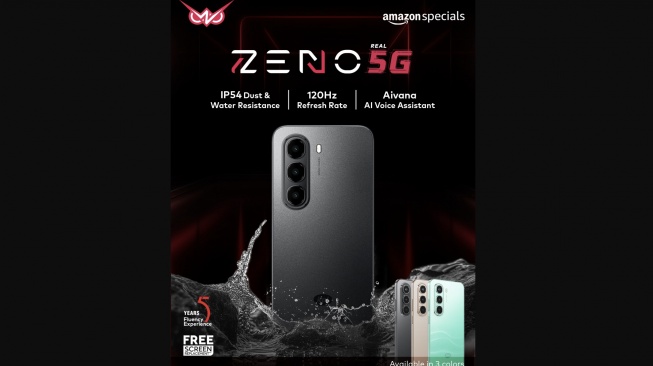 Itel Zeno 5G. [Gizmochina]