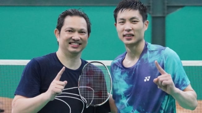 Chou Tien Chen Sambangi Legenda Bulutangkis Indonesia, karena Hal Ini