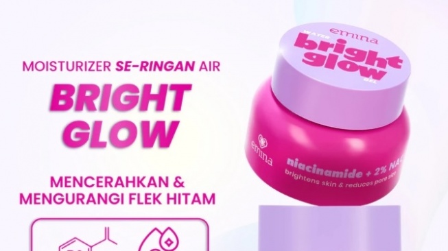 Emina Water Bright Glow Gel (Shopee)