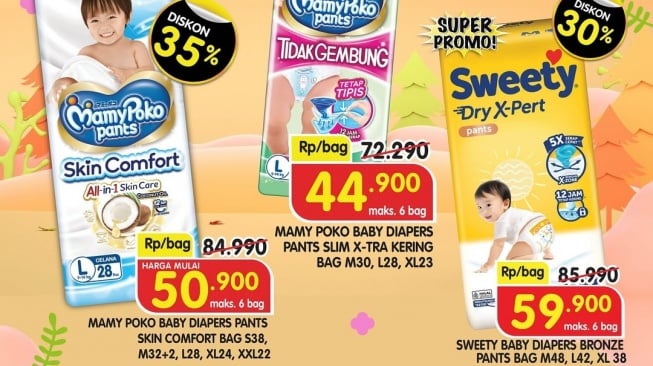 Katalog Promo Superindo 11 Juni 2025: Belanja Produk Bayi dan Rumah Tangga, Diskon sampai 35%!