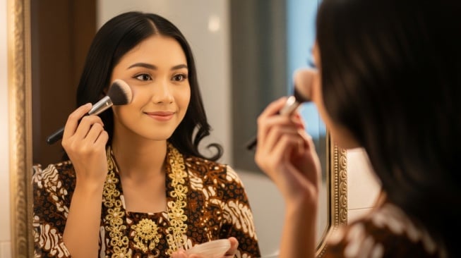 Daftar 6 Jenis Bedak Bikin Wajah Makin Glowing Saat Berkeringat, Makeup Tak Luntur dan Harga Murah!