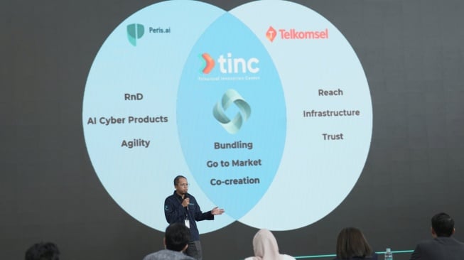 Telkomsel Ventures berhasil menggelar Tinc Pitching Day Batch X di Telkomsel Smart Office Jakarta yang mempertemukan 12 startup terpilih. [Telkomsel]