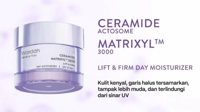 Wardah Renew You Ceramide Matrixyl™ 3000 Lift & Firm SPF 35 PA+++ Day Moisturizer (Shopee)