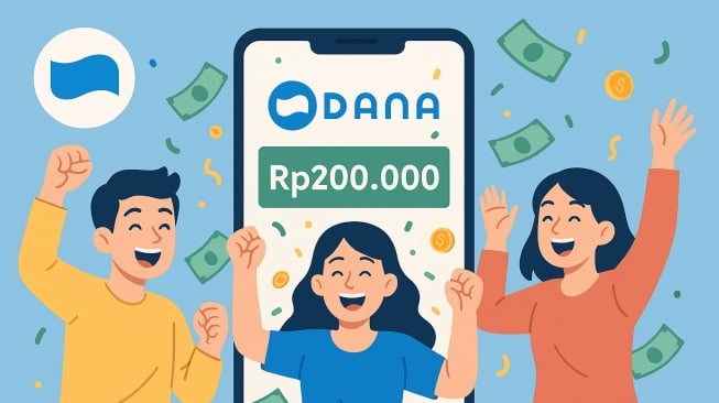 Segera Klaim 3 Saldo DANA Kaget Pagi Ini, Dapatkan Cuan Ratusan Ribu Rupiah Gratis