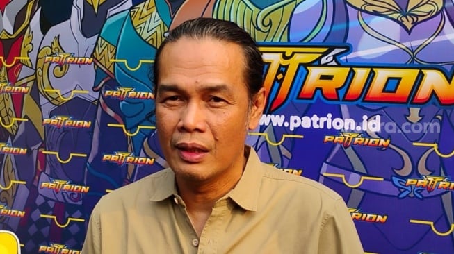 Pay Burman ditemui di acara Patriot Nusantara atau Patrion di kawasan Cilandak, Jakarta Selatan, Rabu (11/6/2025). [Adiyoga Priyambodo/Suara.com]