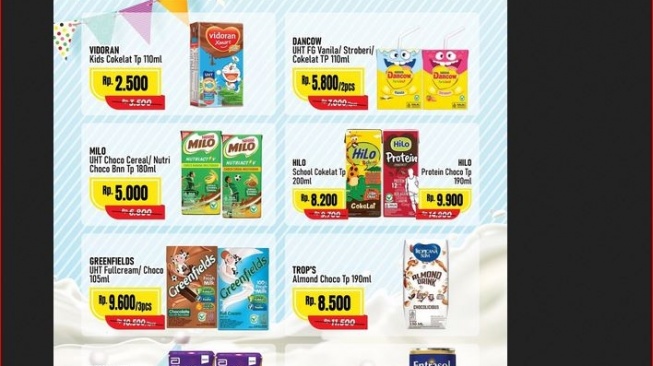 PROMO Susu di Alfamart Hari Ini Sampai 15 Juni 2025, Milo Hanya Rp 5 Ribuan