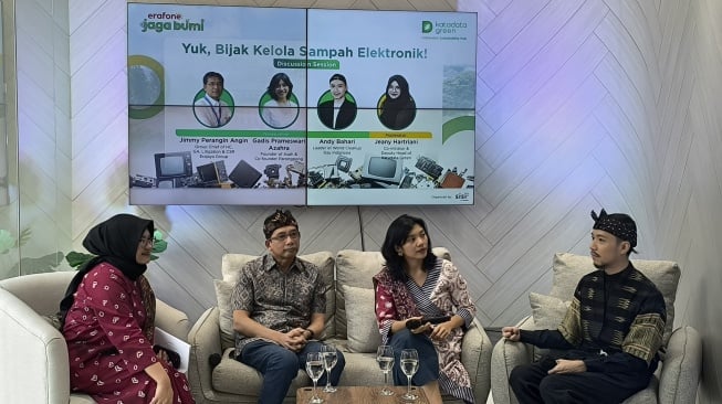 Darurat Sampah Elektronik, Erajaya Digital Daur Ulang 1.900 Gawai