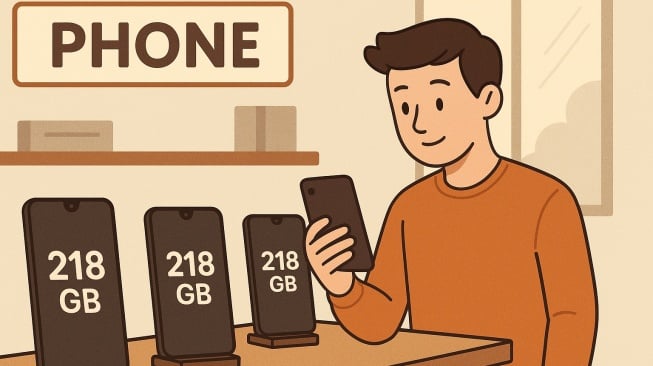 Cari HP Murah dengan Memori 128 GB? Ini 5 Pilihan di Bawah Rp 2 Juta