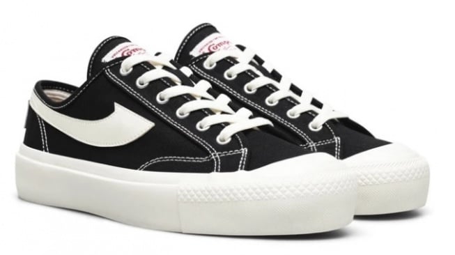 Compass Gazelle Low Black White (Shopee)