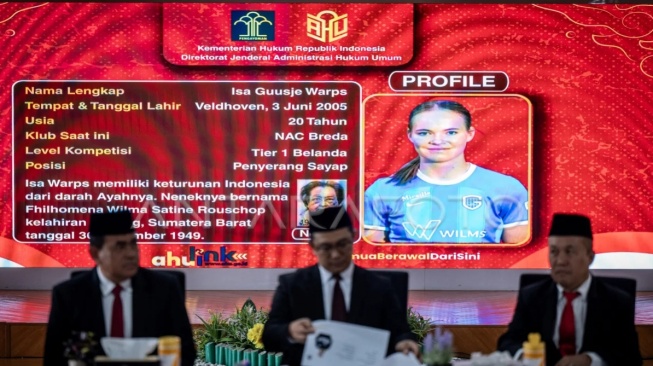 Isa Guusje Warps. [Dok. Antara]