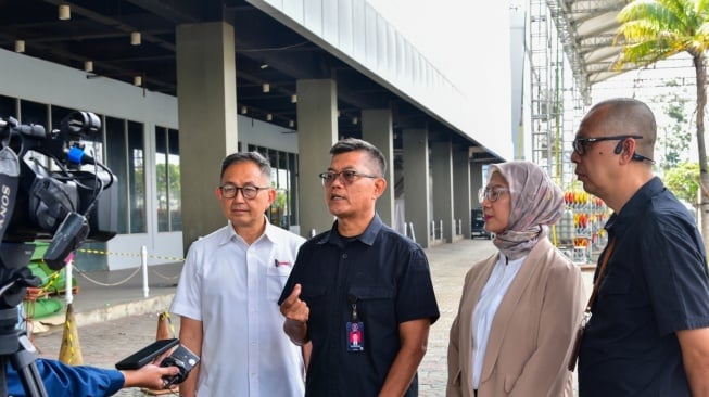 Badan Nasional Penanggulangan Terorisme (BNPT) memperkuat langkah kesiapsiagaan nasional melalui upaya perlindungan terhadap sarana dan prasarana strategis sesuai dengan Peraturan BNPT Nomor 3 Tahun 2020 melalui Kegiatan Sosialisasi dan Pra Audit Sistem Pengamanan terhadap penyelenggara dan infrastruktur pendukung ajang balap internasional Formula E-Prix Jakarta 2025 pada Rabu (11/6/2025). (Foto: Dok BNPT)