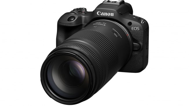 Lensa Canon RF75-300mm f/4-5.6. [Datascrip]