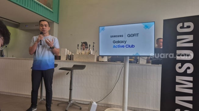 Peluncuran Samsung Galaxy Active Club di Jakarta, Rabu malam (11/6/2025). [Suara.com/Dythia]
