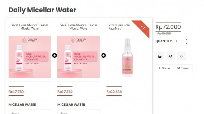 Daily Micellar Water (vivacosmetic.com)
