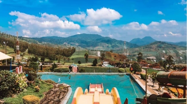 Puncak Darajat Highland, Wisata Affordable dengan View Alam Cantik di Garut