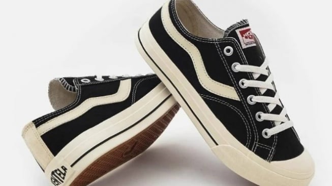 Ventela Original Public Low Cut Black Natural (Shopee)