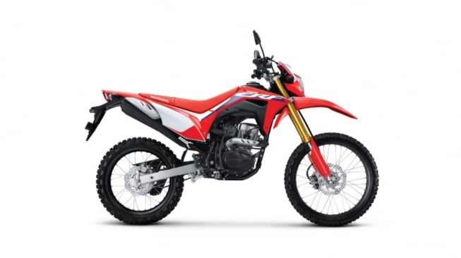 Motor untuk perempuan tinggi, Honda CRF 150L (astra-honda.com)