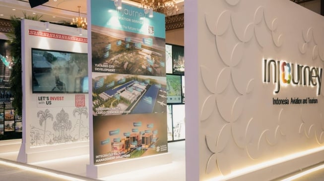 Ruang pameran dalam International Conference on Infrastructure (ICI) 2025. (Dok: Injorney)
